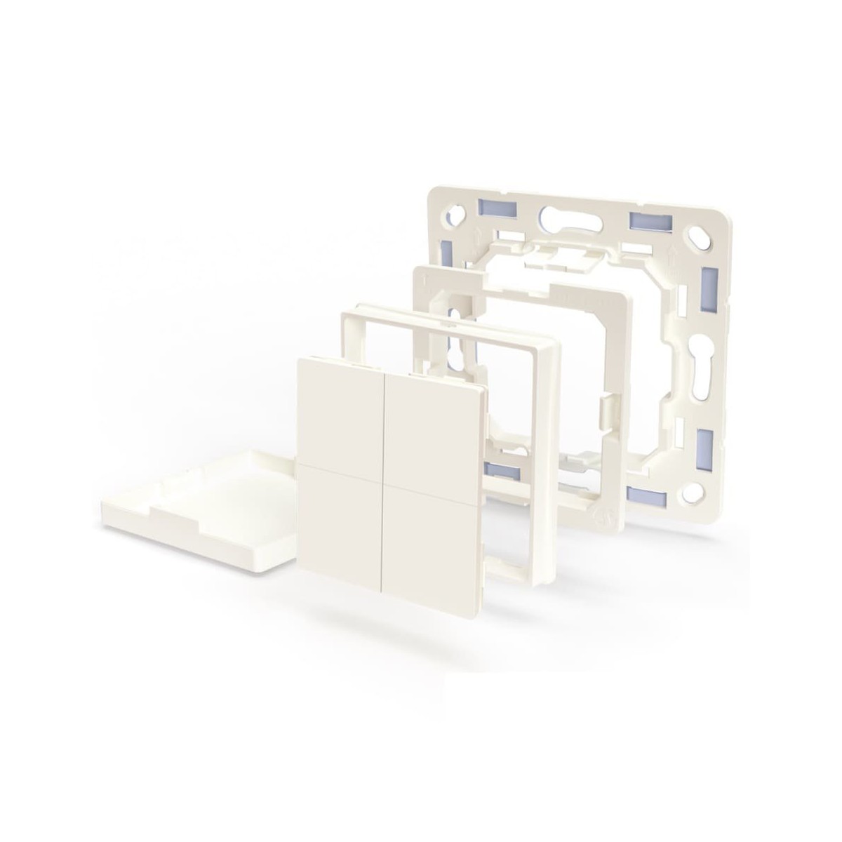 Shelly Wall Switch 4 s rámikom Legrand