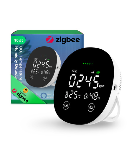 NOUS E10 Zigbee (detektor CO2, teploty a vlhkosti)