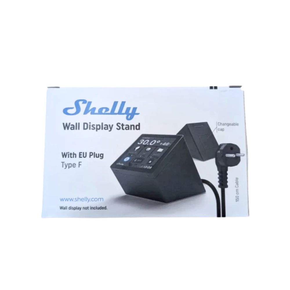 Shelly Wall Display Stand-Čierny