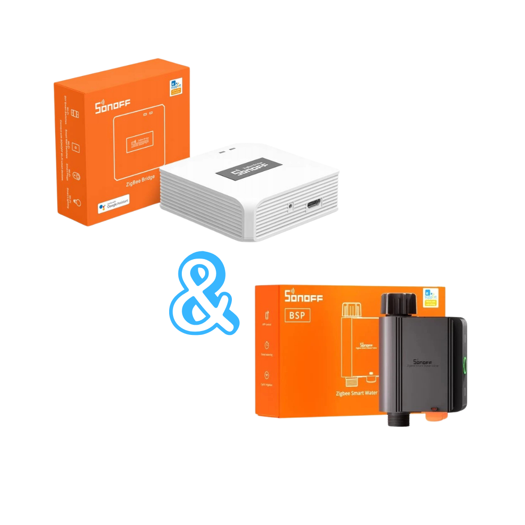 Sonoff Sada na automatické zavlažovanie (Bridge PRO + Wi-Fi/Zigbee ventil)
