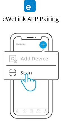 SONOFF MINI-RBS (Smart Wi-Fi / Matter spínač pre rolety)