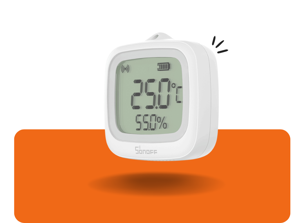 SONOFF SNZB-02WD (Zigbee LCD senzor teploty a vlhkosti)
