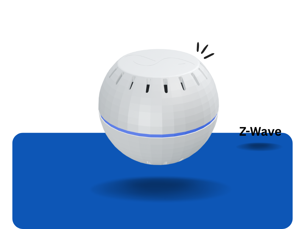 Shelly Wave H&T – senzor teploty a vlhkosti (Z-Wave LR)