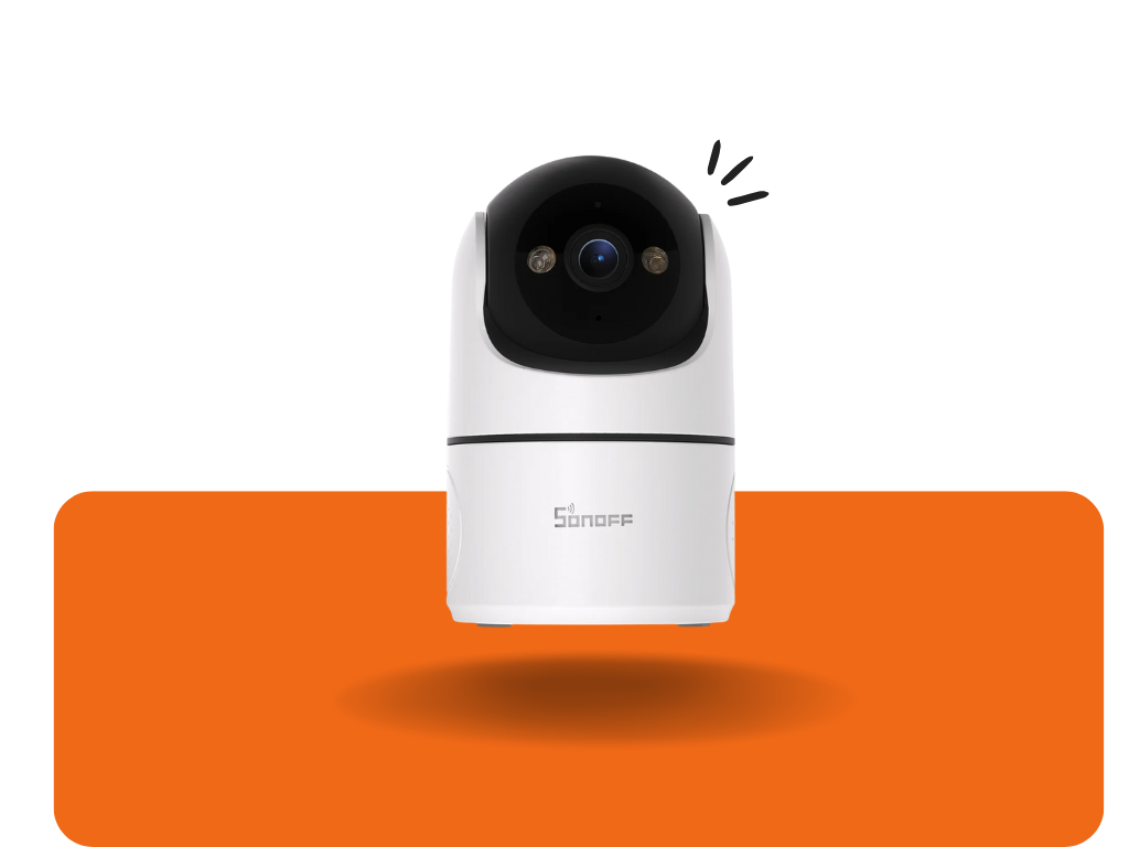 SONOFF CAM PT-2 (vnútorná bezpečnostná Wi-Fi kamera)