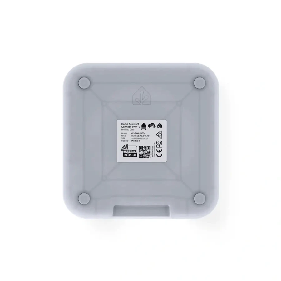 Home Assistant Connect ZWA-2, Z-Wave adapter and antenna