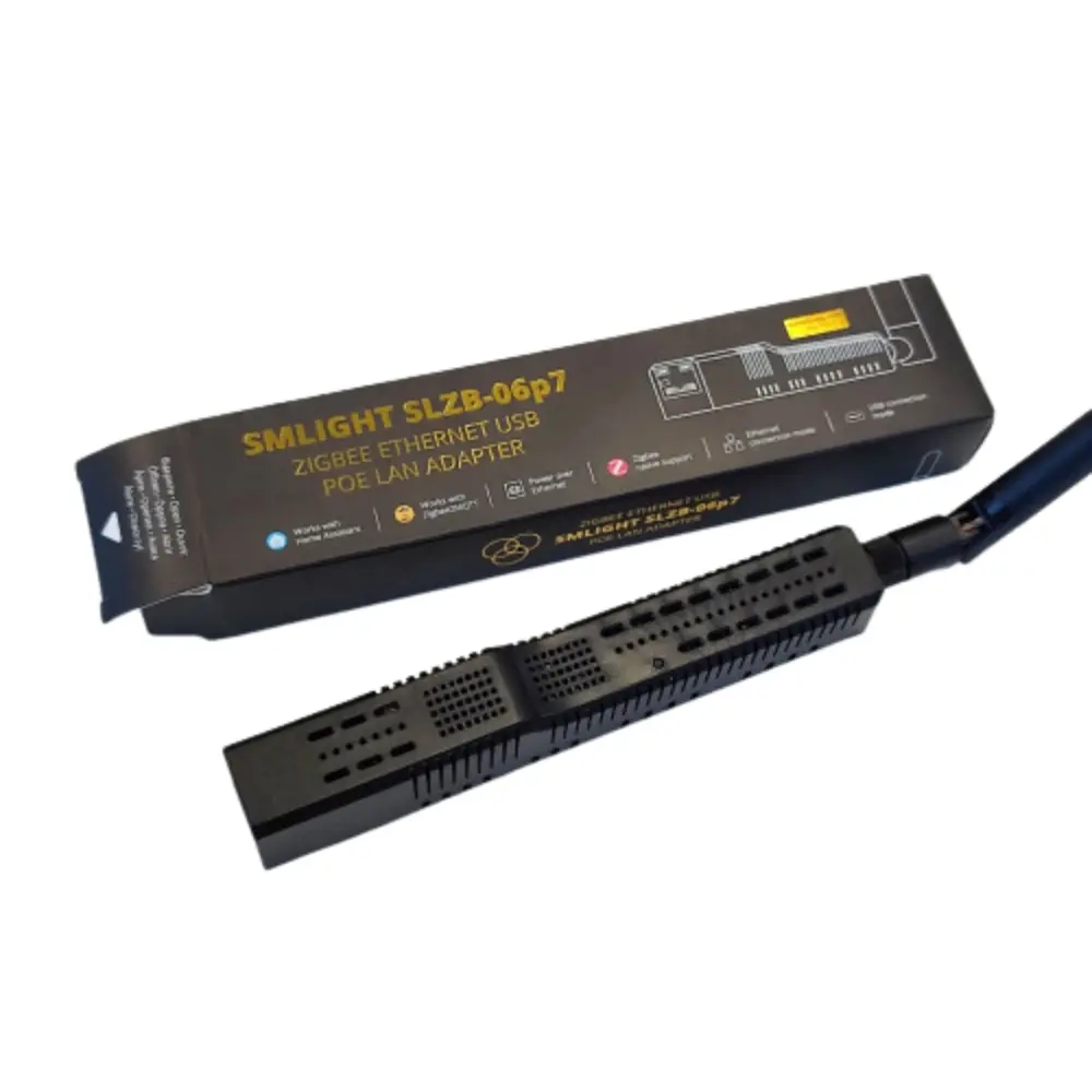 SMLIGHT SLZB-06p7 Zigbee Ethernet, PoE, USB, Wi-Fi adaptér (router a koordinátor), CC2652P7