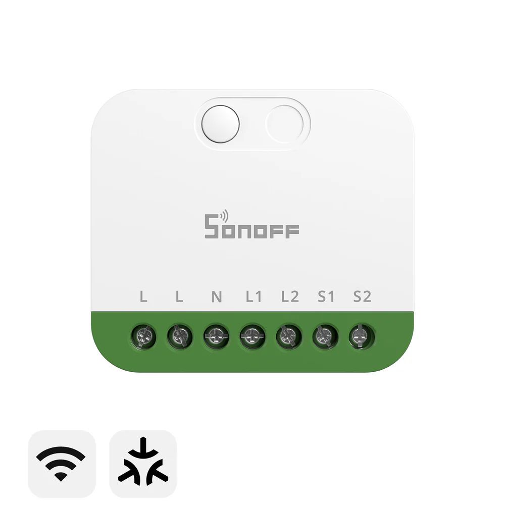 Sonoff Mini extreme DUO Matter Switch - dvojité Matter relé