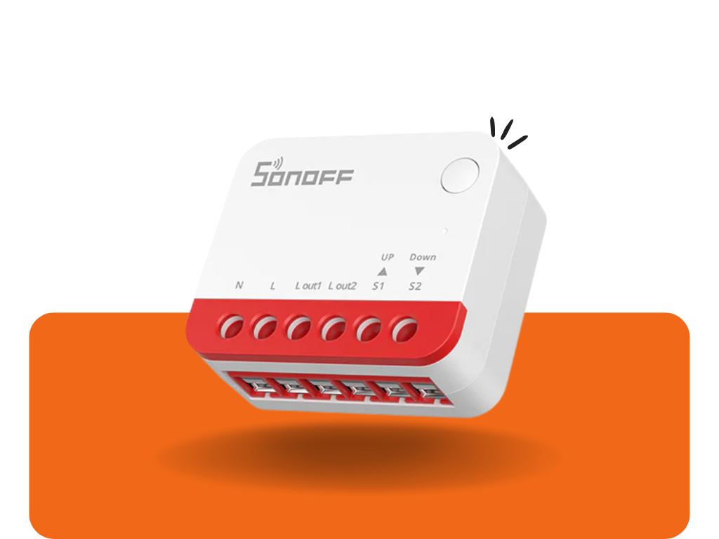 Sonoff ZBRBS EXTREME Mini Roller Shutter - Zigbee ovládač motorov