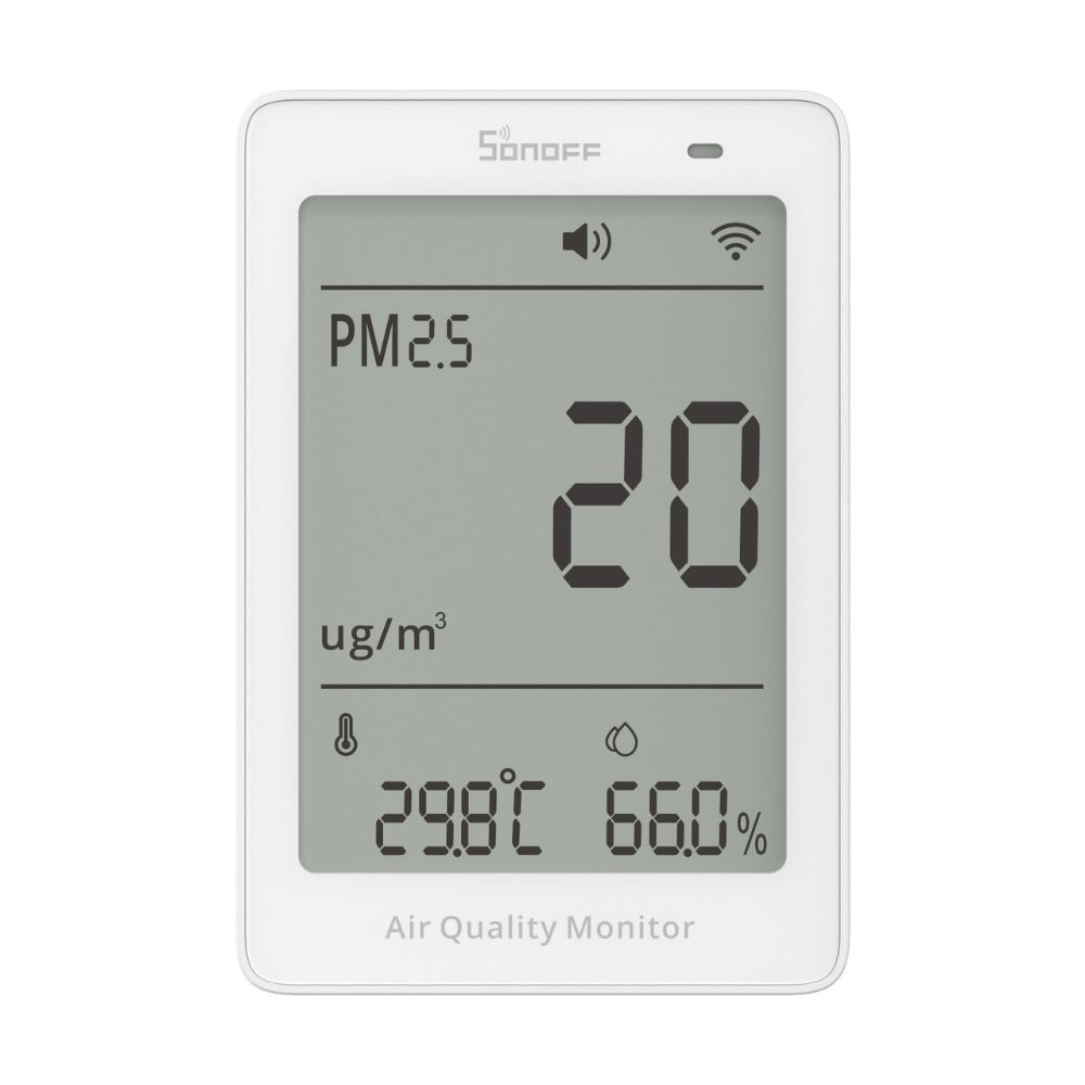 Sonoff Air Quality Monitor PM2.5 - senzor kvality vzduchu Matter