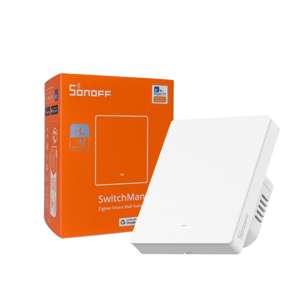 SONOFF M5 Zigbee 1 vypínač - rámčeková verzia