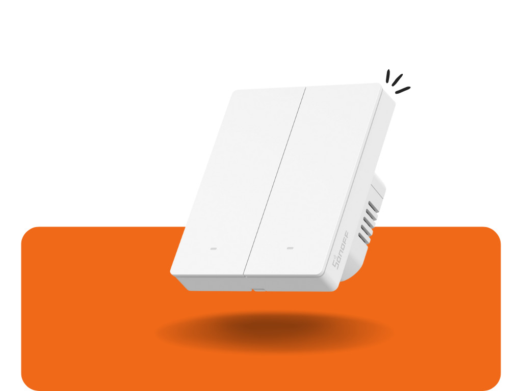 SONOFF M5 Zigbee 2 vypínač - rámčeková verzia