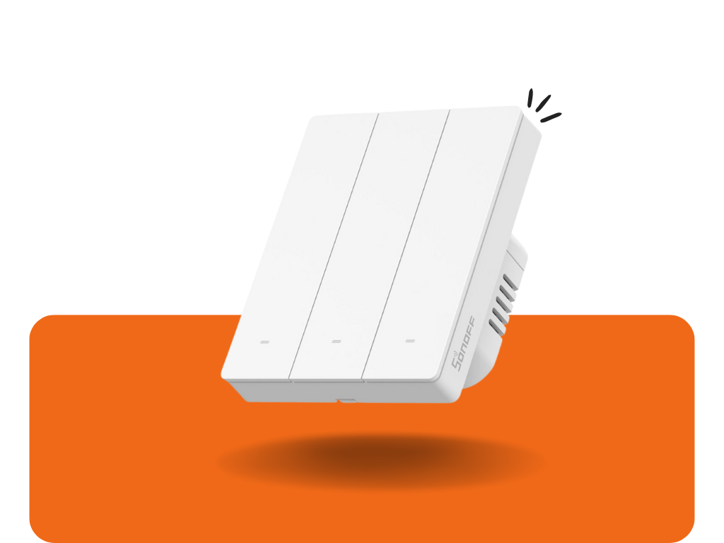 SONOFF M5 Zigbee 3 vypínač - rámčeková verzia