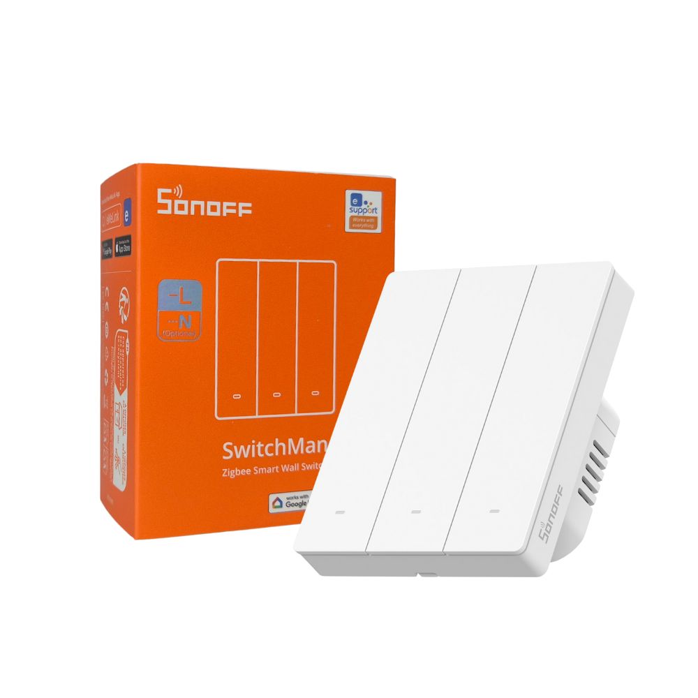 SONOFF M5 Zigbee 3 vypínač - rámčeková verzia