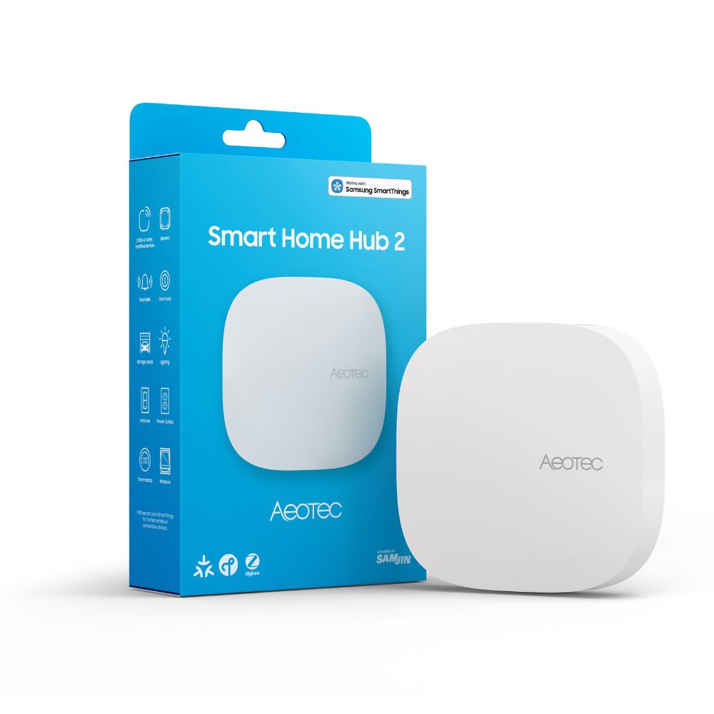 Aeotec Smart Home Hub 2 (Zigbee, Thread, Ethernet, Wi-Fi, Bluetooth)