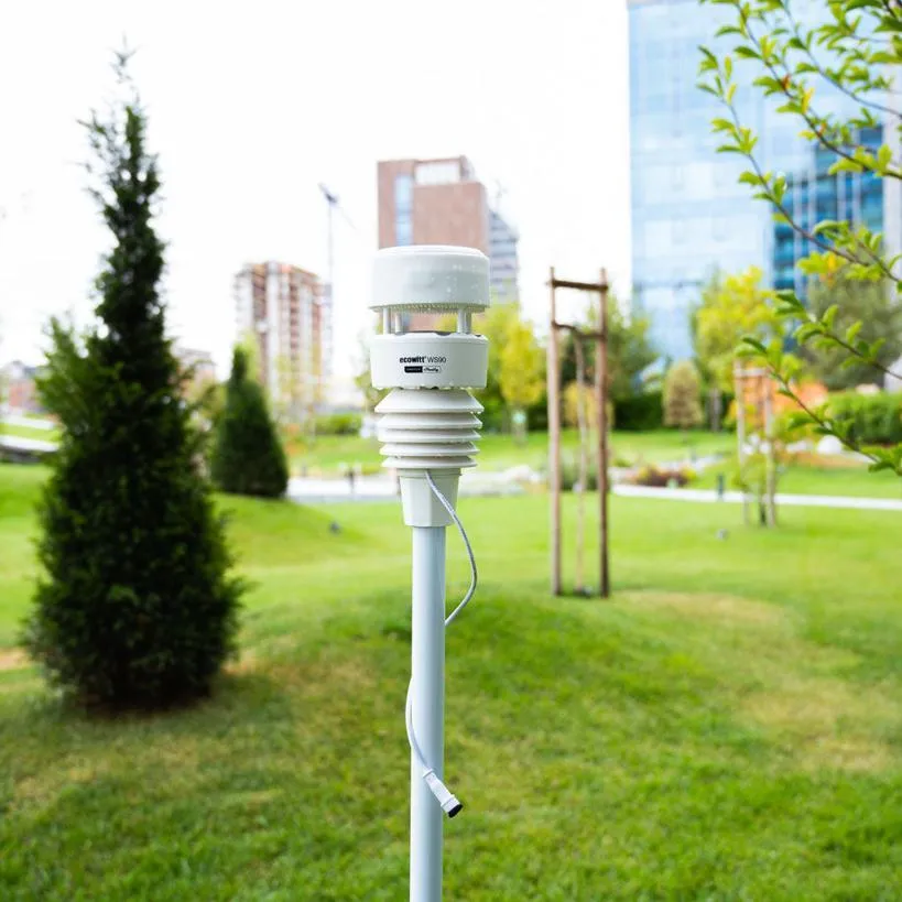 Ecowitt WS90 - 7v1 meteo stanica pre Shelly Smart Home (zigbee/bluetooth)