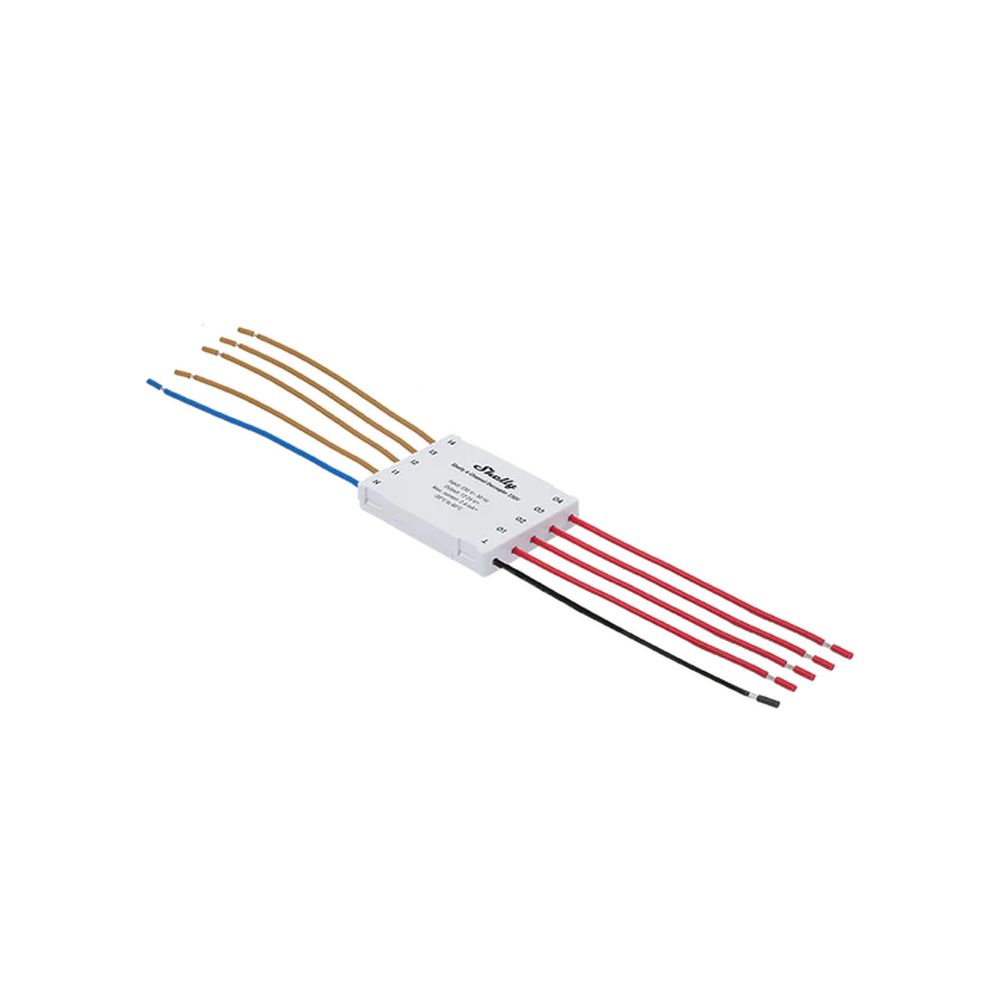 Shelly 4-Channel Decoupler (4-kanálový prevodník 230V AC na DC)