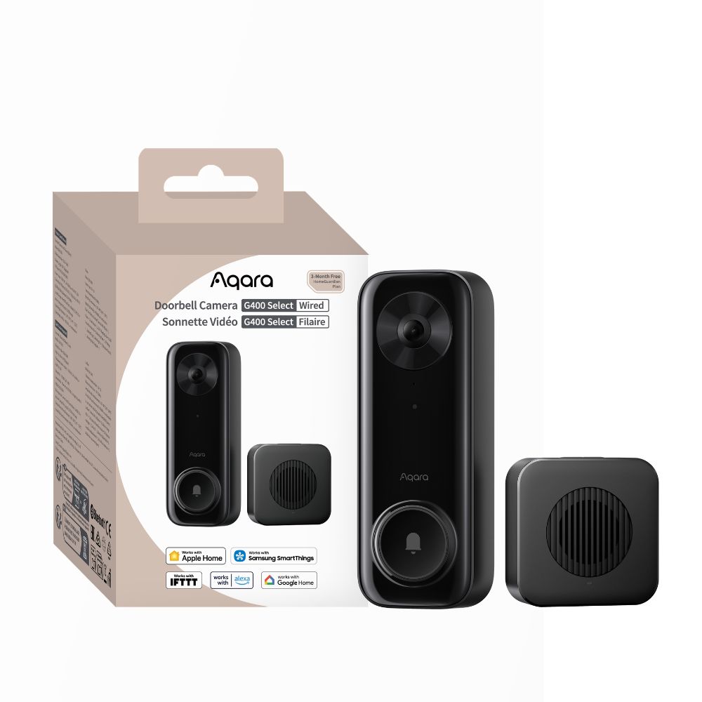 Aqara Doorbell Camera G400 Select (Wired) - inteligentný káblový videozvonček