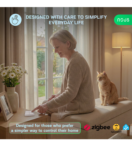Nous C1 Zigbee bezdrôtový ovládač