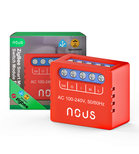 Nous B6Z Zigbee Mini Smart spínací modul (jeden kanál bez merania)