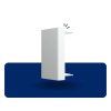LIVOLO VL-C7-1B Blank Half-Module Silver