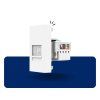 LIVOLO VL-C7-1C-15 RJ-45 LAN Connector Half-Module Silver