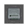 LIVOLO VL-C702CH-15 Potential-Free Touch Button 2/0 (12/24V) Silver