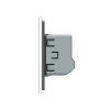 LIVOLO VL-C702IH-15 Potential-Free Touch Button 2/0 Silver