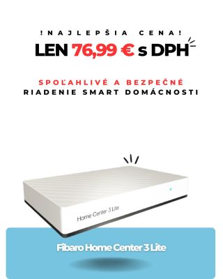 Chceš mať svoj smart domov pod absolútnou kontrolou a v bezpečí? 🏠🛡️ Zoznám sa s Fibaro Home Center 3 Lite – kompaktným...