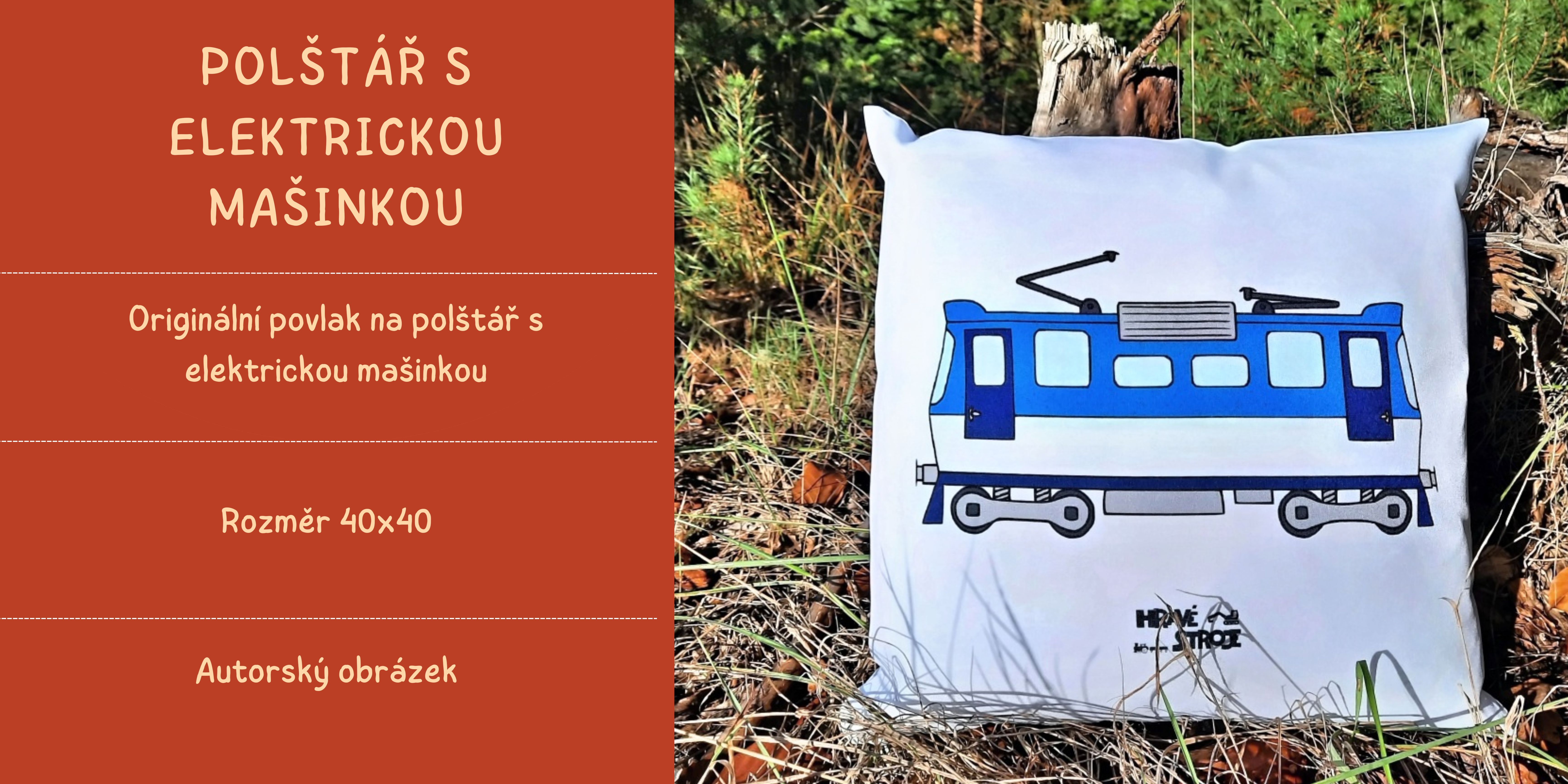 Polštář s elektrickou mašinkou