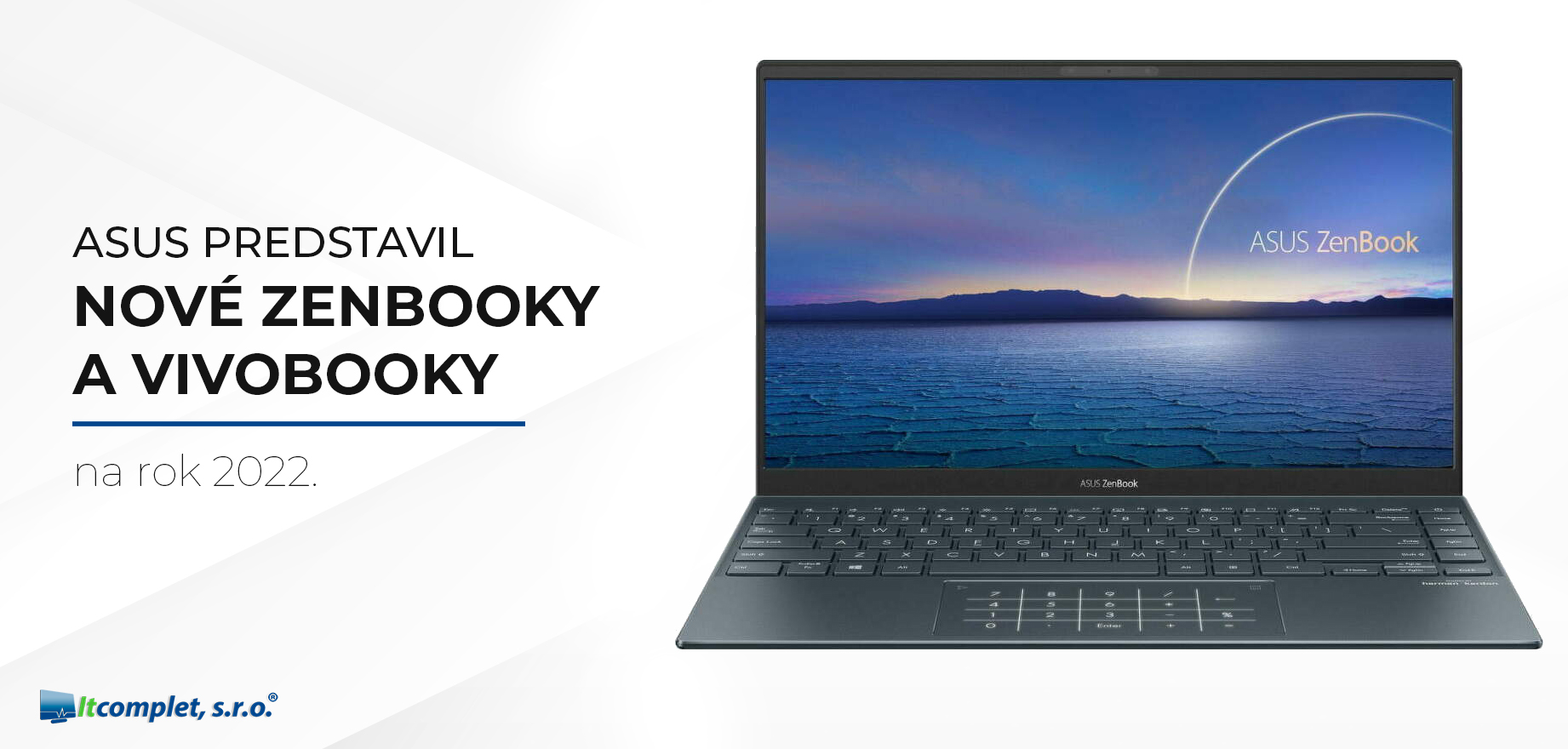 ASUS predstavil nové notebooky rodiny Zenbook a Vivobook na rok 2022