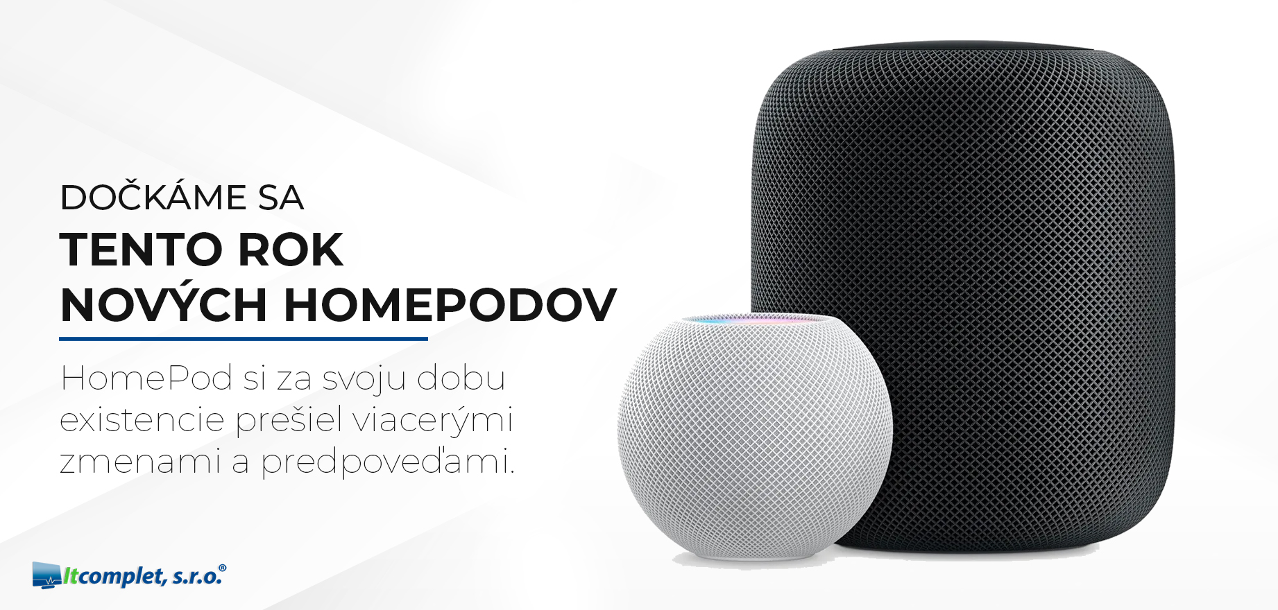 Predstaví Apple tento rok nový HomePod?