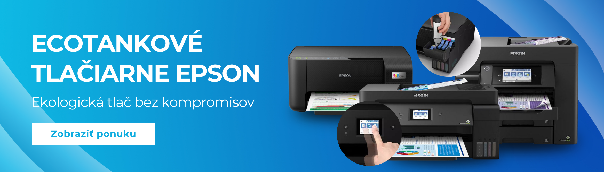 EcoTankové tlačiarne Epson