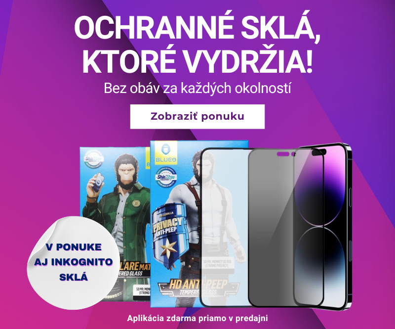Ochranné sklá - Mobil