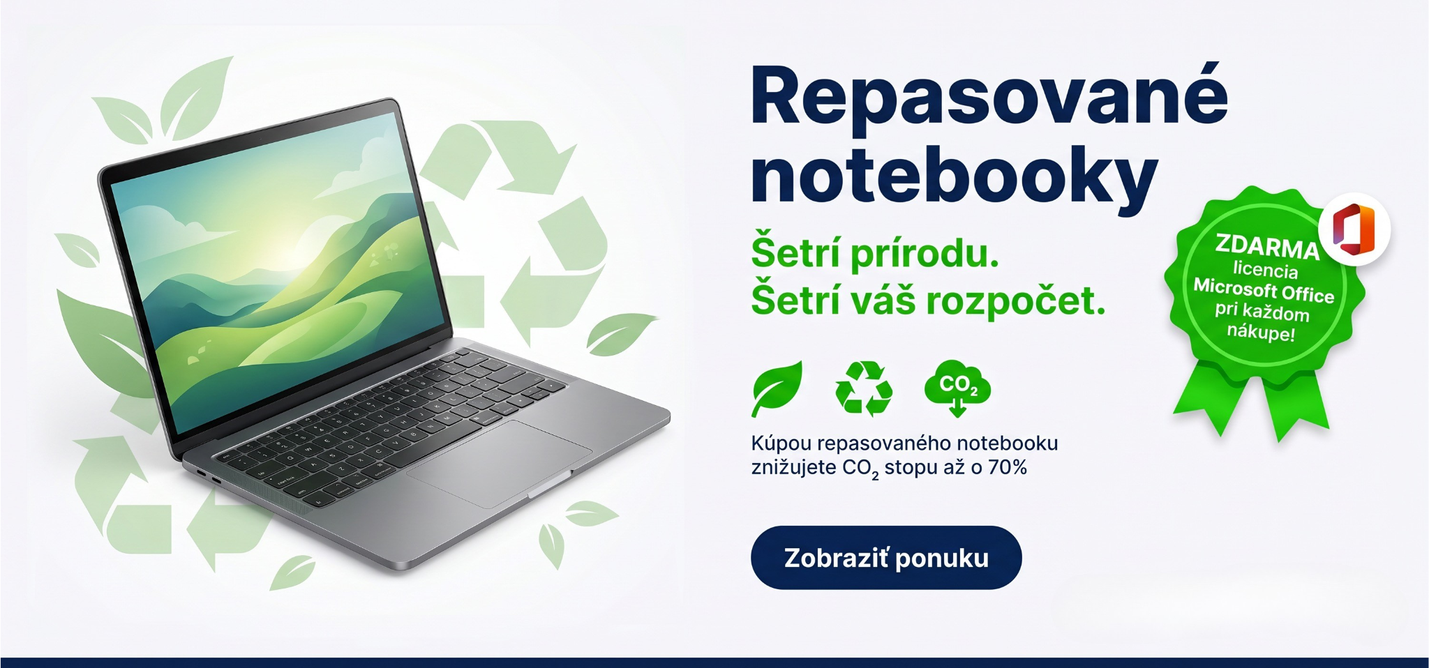 Repasované notebooky so zárukou