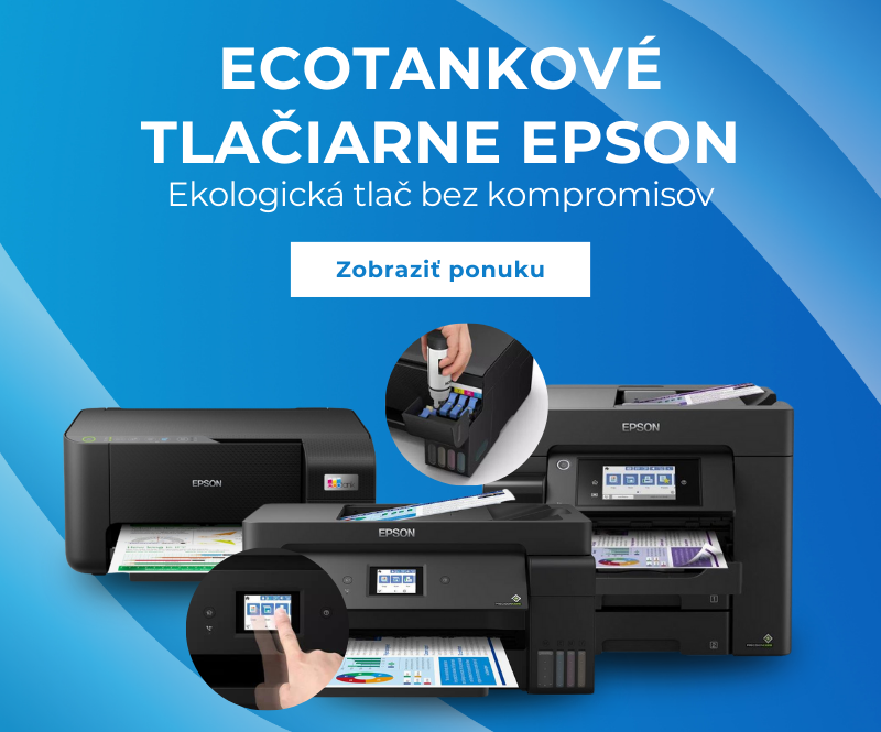 EcoTankové tlačiarne Epson