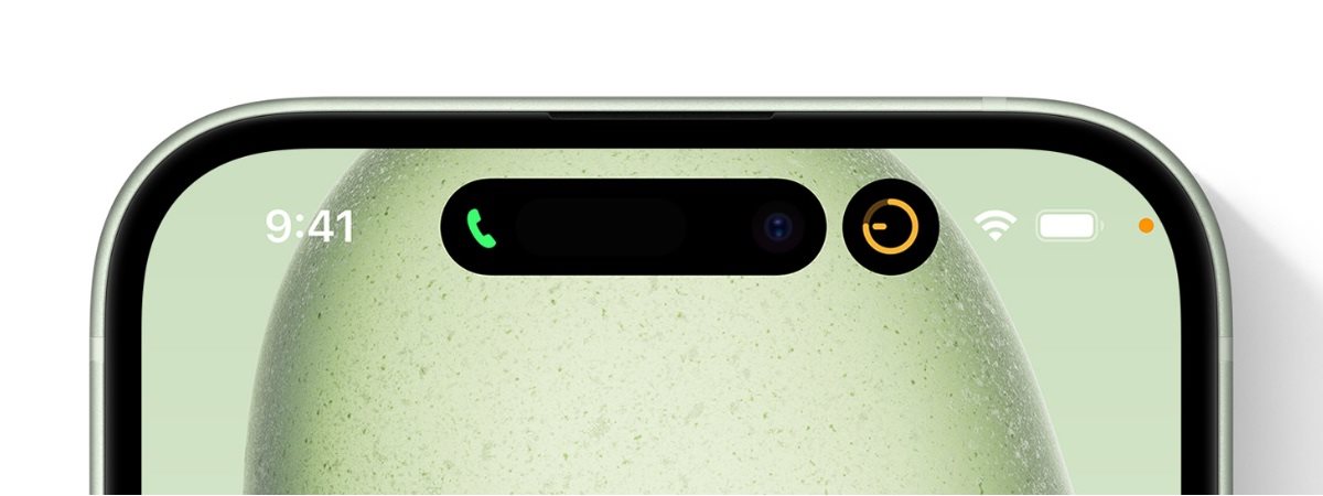 iPhone 15 Dynamic Island