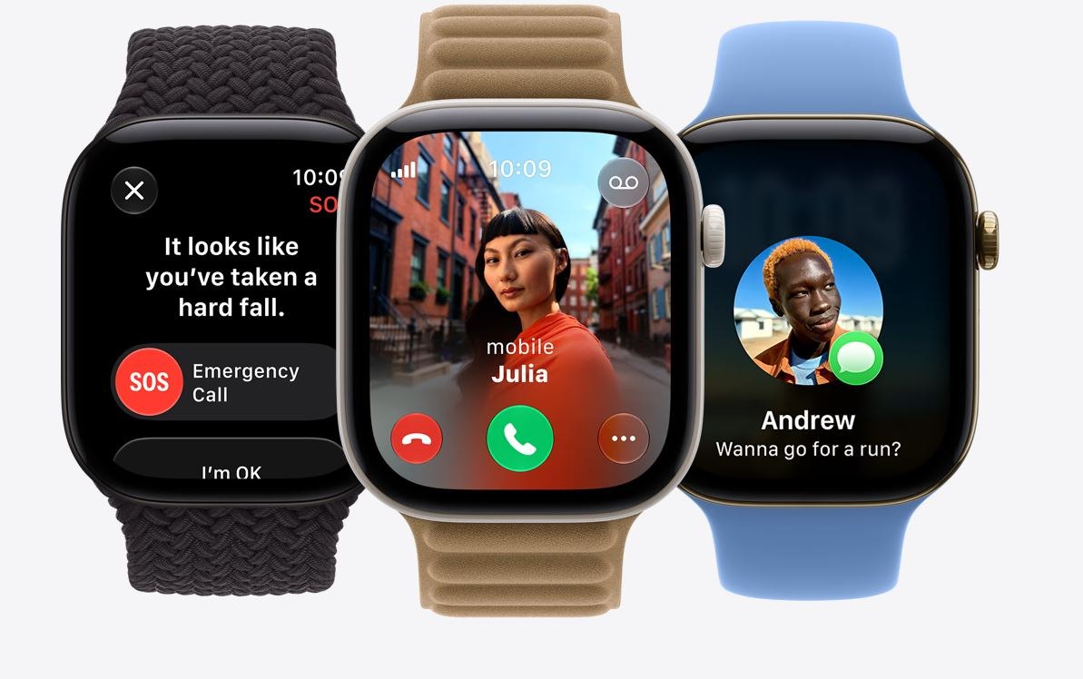 Volanie a správy na Apple Watch Series 12