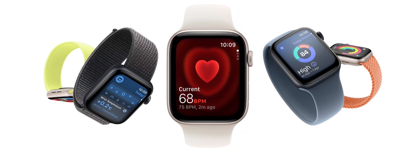 Apple Watch SE 3 v rôznych farbách