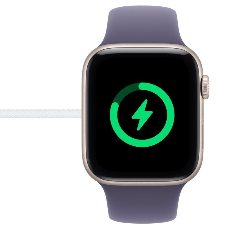 Nabíjanie Apple Watch SE 3