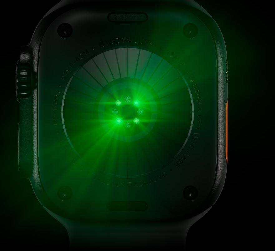 Snímače zdravia Apple Watch Ultra 4