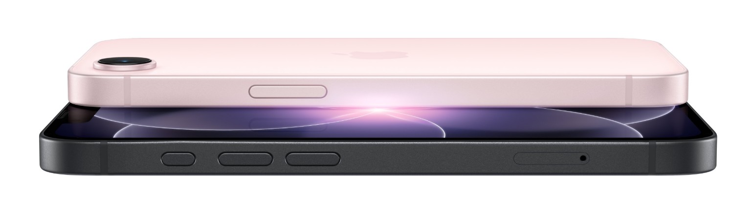 iPhone 17e – tenký hliníkový rám