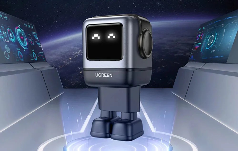 UGREEN Nexode RG 65W robot nabíjačka s LED displejom