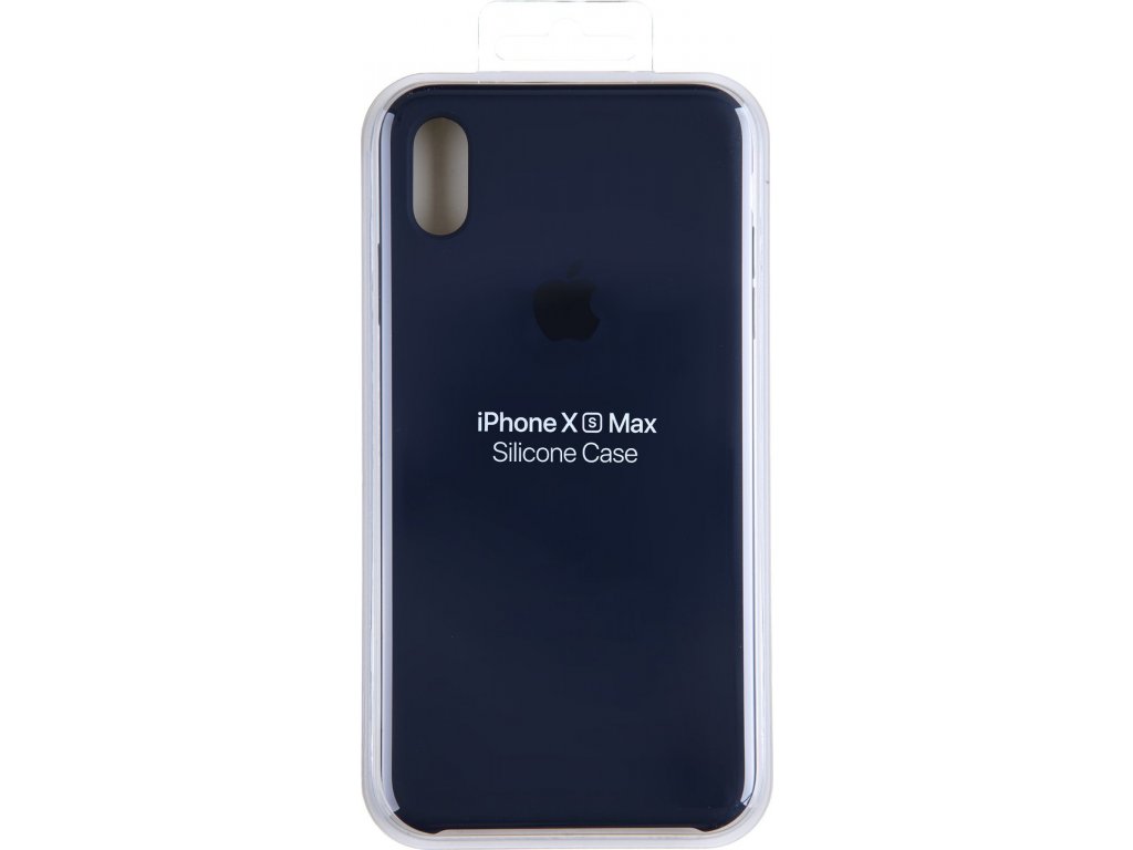 Apple Silikónový Kryt pre iPhone XS Max Modrý, MRWG2ZM/A