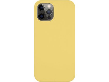 Tactical Velvet Smoothie Kryt pre iPhone 12/ 12 Pro, Žltý
