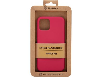 Tactical Velvet Smoothie Kryt pre iPhone 11 Pro, Ružový