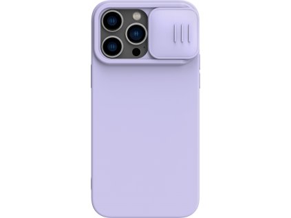 Nillkin CamShield Silikónový kryt pre iPhone 14 Pro, Fialový