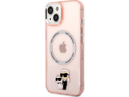 Karl Lagerfeld Kryt s MagSafe Pre iPhone 14 Plus, Ružový