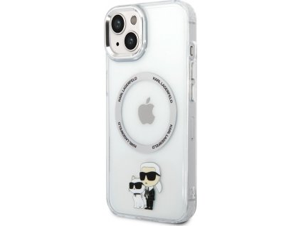 Karl Lagerfeld Kryt s MagSafe pre iPhone 14 Plus, Transparentný