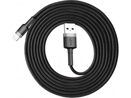 Baseus Cafule Nabíjací kábel USB / Lightning 1.5A 2m, Čierny