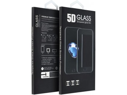 5D Ochranné sklo pre Xiaomi Redmi Note 8T, Čierne